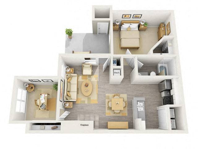 The Ridge floor plan